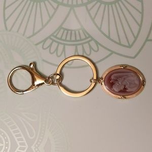 Angel Cameo keychain/bag charm